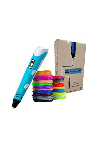Robitshop 3D Yazıcı Kalem 3D Kalem + 3 Renk 3 Metre Hediye Filament