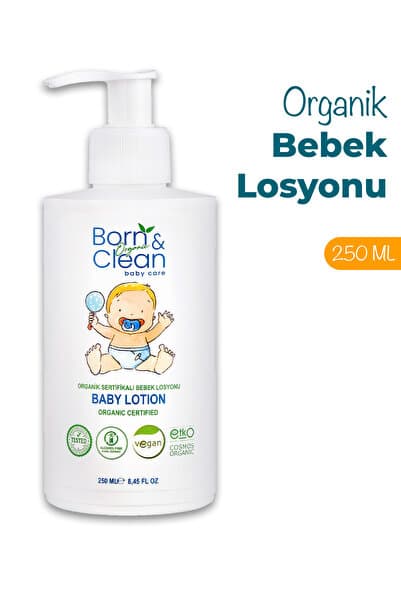 Born and Clean Baby Care Organik Bebek Losyonu 250 ml