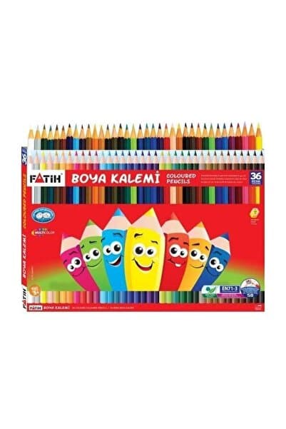 Fatih Tam Boy Kuru Boya 36 Renk ( Kırtasiye)