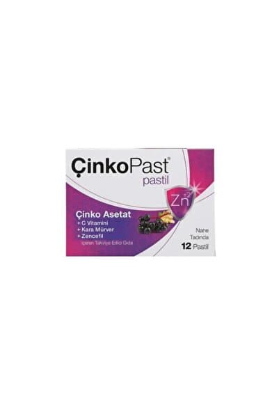 Çinkopast Nane 12 Pastil