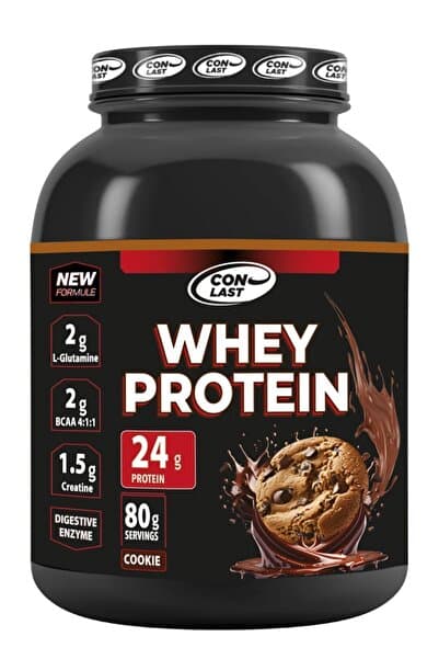 Conlast Whey Protein Kurabiyeli 2000g 24 G Yüksek Protein Yenilenen Aromasıyla