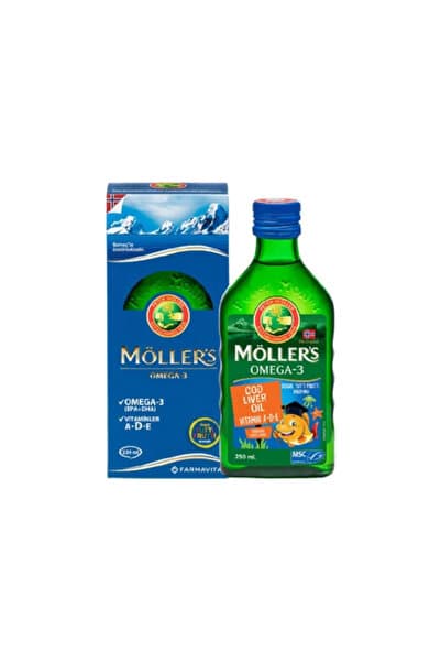 Mollers Möllers Omega 3 Balık Yağı Tutti Frutti Aromalı 250 ml