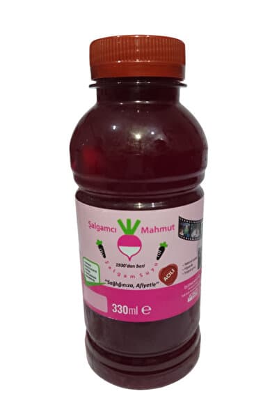 Şalgamcı Mahmut 24 Adet 330 ml Havuçlu Natürel Tarsus Şalgamı (ACILI/ACISIZ)