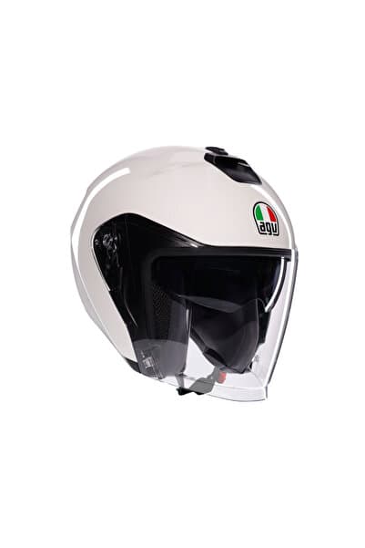 AGV İrides Beyaz Açık Kask