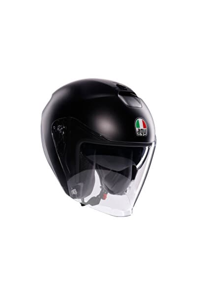 AGV İrides Mat Siyah Açık Kask