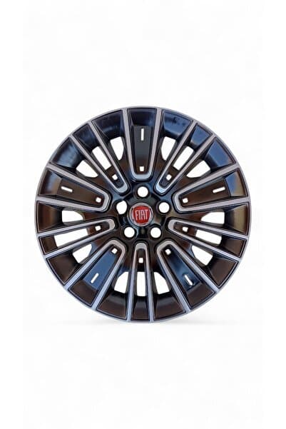 Gülcan Auto Fiat Egea Urban 15 Inç Jant Kapak Seti Gri&siyah (5 BİJON 15 İNÇ TÜM FIAT MODELLERLE UYUMLUDUR)