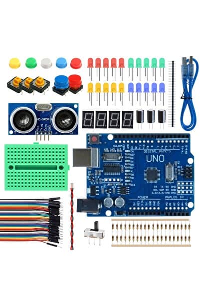 Genel Markalar Robotik Kodlama Seti 100 Parça (Arduino Temelli, Kutulu ve E-Kitaplı)
