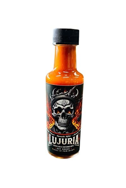 lujuria Inferno Bite Acı Sos – Carolina Reaper & 3 Süper Biberli Extreme Hot Sauce