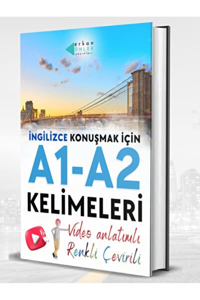 Genel Markalar Ingilizce Konuşmak Için A1 - A2 Kelimeleri (VİDEO DERSLER KİTAP)