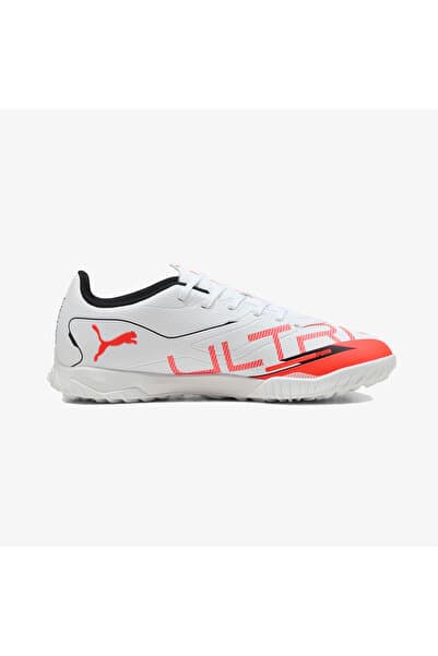 Puma Ultra 5 Play Erkek Beyaz Halı Saha Kramponu