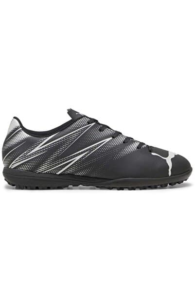 Puma Attacanto TT 107478-01 Erkek Halı Saha Ayakkabısı SİYAH-BEYAZ