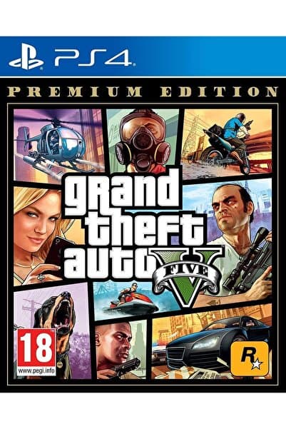 Rockstar Gta 5 Premium Edition Ps4 Oyun JELATİNSİZ