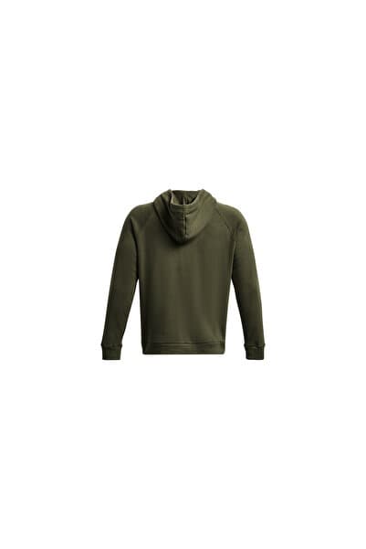 Under Armour Erkek UA Rival Fleece Logo Kapüşonlu Üst 1379758-390