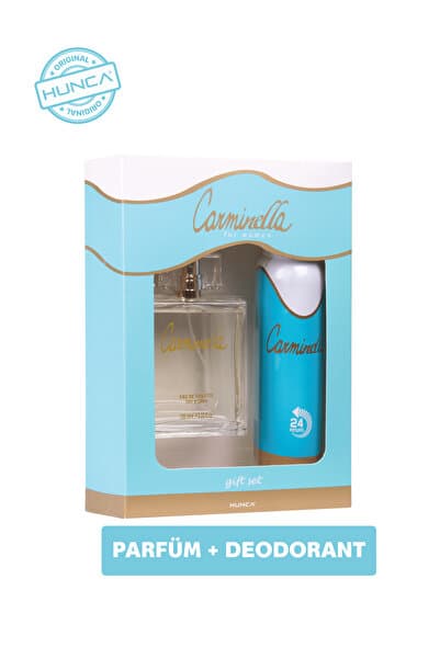 Carminella Kadın Parfüm Seti ( 100 ml Edt Parfüm 150 ml Deodorant )