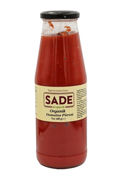 Sade Organik Domates Püresi 680 gr.