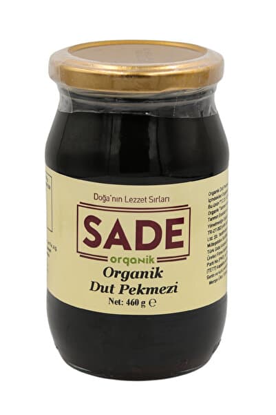 Sade Organik Dut Pekmezi 460 gr
