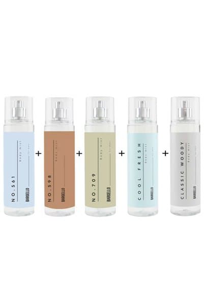 Bargello Erkek Bodymist Set No:561 No: 598 No:709 Cool Fresh Clasic Woody 210ml - Mnms210eset