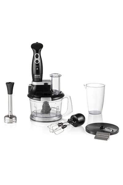 AR1004 Soprano Max Multi Blender Seti 1000 W, 5 Fonksiyonlu, 1500 ml Doğrayıcı Hazne, Siyah