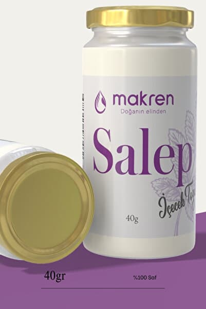 Makren Saf Sahlep 40 gr - Doğal ve Lezzetli Sahlep