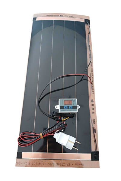 KORHAN TEKNİK Rexva 25x60 Karbon Isıtıcı Film Dijital Termostatlı Hazır Set