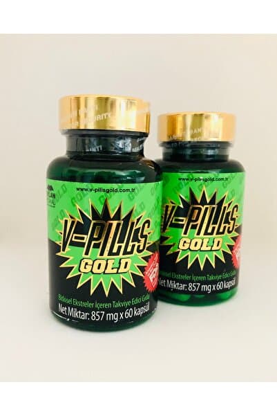 V-Pills Vpills Gold Bitkisel 60 Kapsül 2kutu