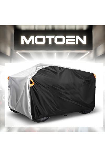 MotoEn Apachi T3 BLADE 1000LT IRS EFI Uyumlu ATV Brandası,Atv Örtüsü,ATV Çadırı Gri-Siyah
