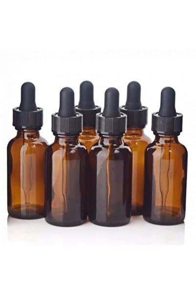Genel Markalar Plazma Damlalıklı Amber Şişe 30 ml 6 Adet