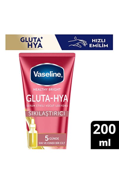 Vaseline Gluta-hya Serum Etkili Vücut Losyonu Sıkılaştırıcı 200 ml