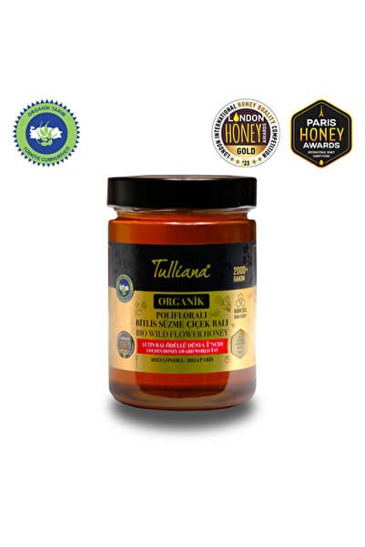 Bitlis Balı (ORGANİK SERİ) Polifloralı Süzme Çiçek Balı (850 GR.)