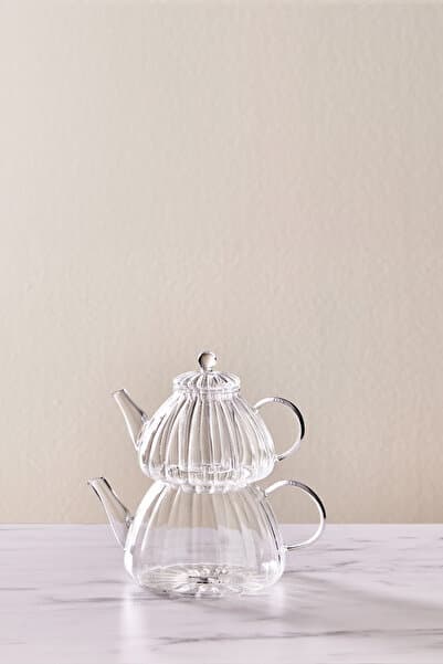 Lori Borosilikat Cam Mini Çaydanlık