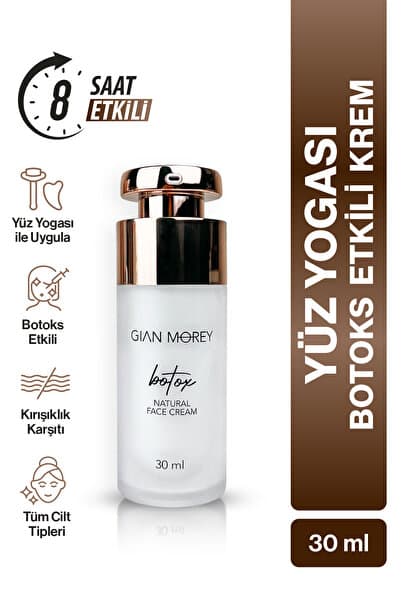 Botoks Etkili Kırışıklık Karşıtı Natural Face Cream 30 ml