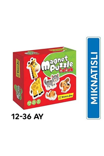 İlk Magnet Puzzle Bebek (12-36 Ay)