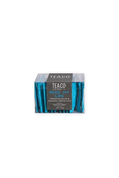 TEA CO Read My Lıps - Hindistan Cevizi Ve Ananaslı Meyve Çayı Müslin Çay Poşeti