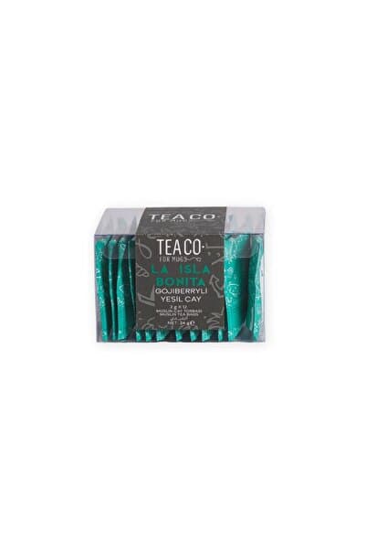 TEA CO La Isla Bonıta - Gojiberryli Yeşil Çay Müslin Çay Poşeti