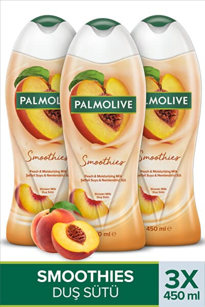 Smoothies Şeftali Duş Jeli 450 ml x3