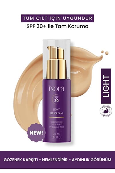 ixora bb cream spf30 LIGHT 30 ml