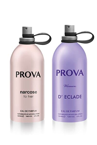 Prova Narcose ve D'eclade EDP Kadın Parfüm Seti x2 120 ml