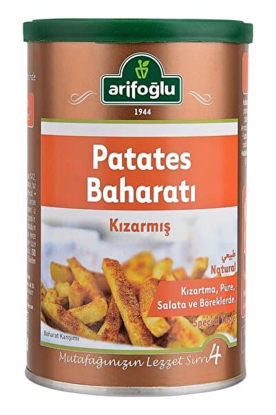 Patates Baharatı 200gr Kızartmalarda, Fırında Cips Lezzetli Baharat Karışımı Sadece