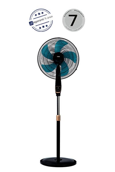 Raks Sf18 Curve Özel Tasarım Gövde 75 Watt Uzaktan Kumandalı 18 İnç 45 Cm. Zaman Ayarlı 5 Kanatlı Pervane