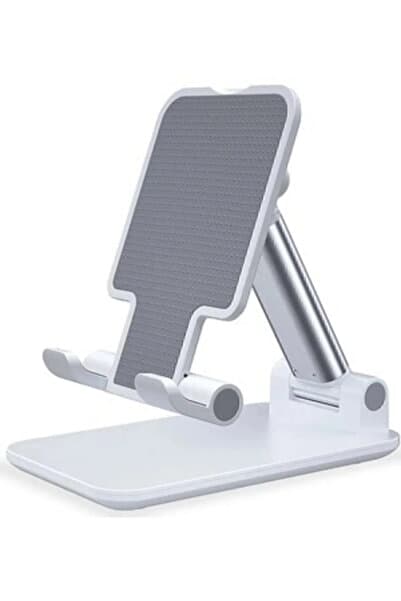 Masa Üstü Tablet Ve Telefon Tutucu Stand 2 Kademeli Uzunluk Ayarlı