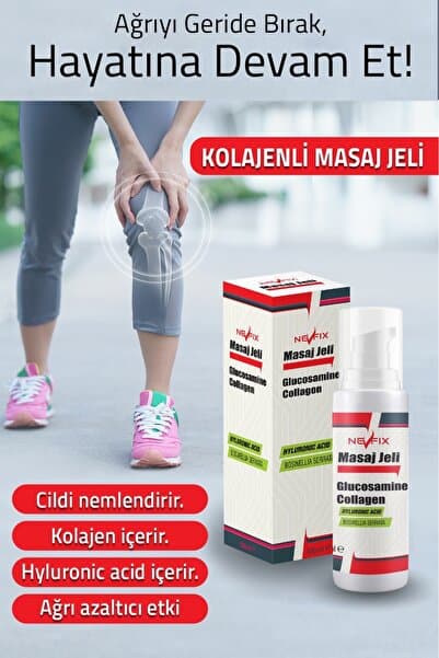 Nevfix Glukozamin Kolajen Akgünlük Hyaluronic Acid Jel 100 ml