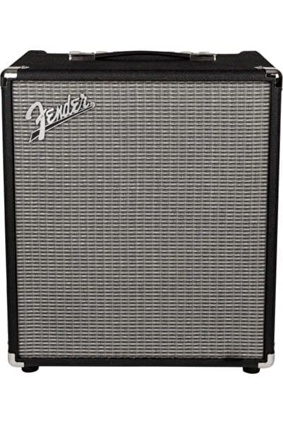 FENDER Rumble 100 V3 Siyah/Gümüş Bas Gitar Amfisi