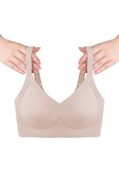 Balensiz Lazer Dikişsiz Görünmez Çıkarılabilir Pedli Toparlayıcı Sütyen