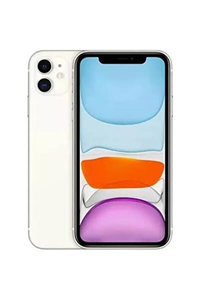 Yenilenmiş iPhone 11 128 GB Beyaz Cep Telefonu (12 Ay Garantili) - B Kalite