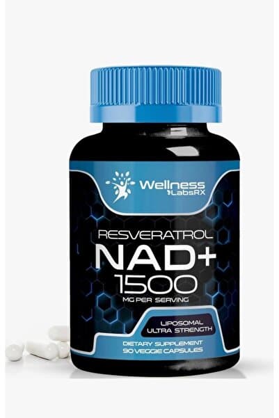 Genel Markalar Wellnees Labs NAD + Resveratrol 1500 mg 90 Kapsül- usa menşei