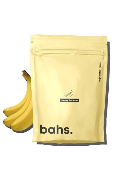 Bahs 1adet 40gr Proteinli Yüksek Öğün Tozu - Happy Banana 1080gr - 12 servis