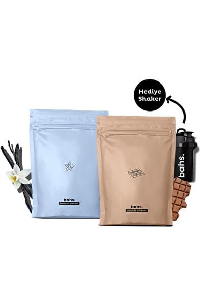 Bahs Yüksek Protein Öğün Tozu | 1 Double Choco 1 Smooth Vanilla| 1 Shaker Hediye