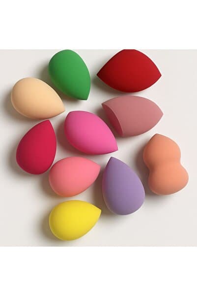 Melek Aksesuar Büyük Pro Makyaj Süngeri Yumuşak Armut Sünger Beauty Blender 1 Adet