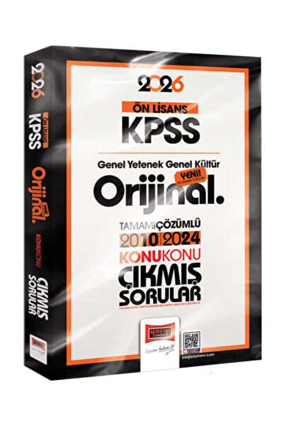 Yargı Yayınları 2026 Kpss Gy-gk Önlisans Tamamı Çözümlü 2010-2024 Çıkmış Sorular