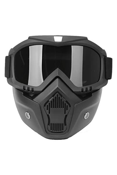 Genel Markalar Koruyucu Motosiklet Jet Kask Maskesi